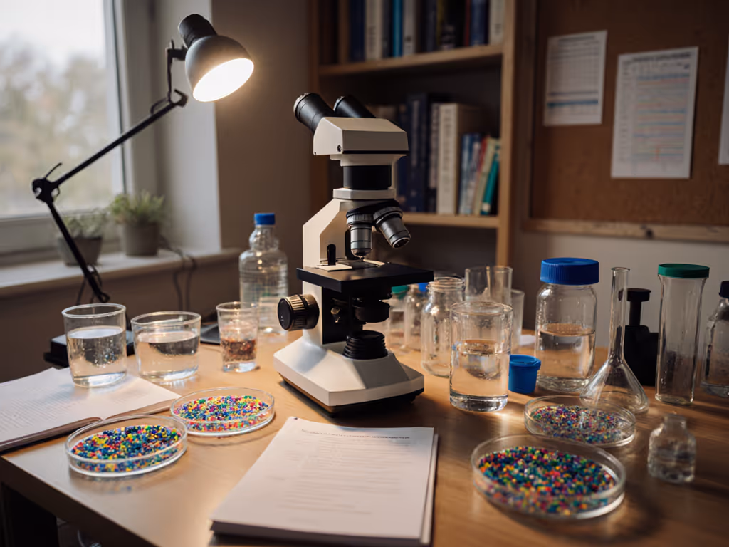 Microplastic Analysis Microscope Kit: Quantifiable Results