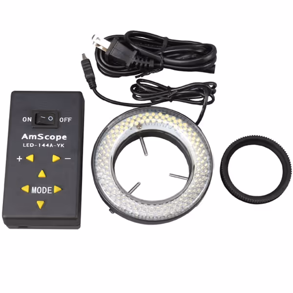 AmScope 144-LED Ring Light