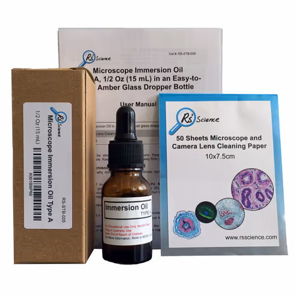 Microscope Immersion Oil, Type A, 1/2 Oz (15 mL)